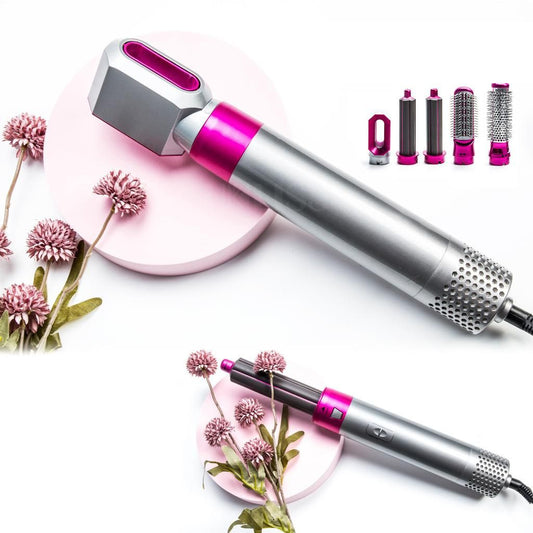 Cepillo Secador 5 en 1 Profesional – Volumen, Alisado y Rizado en Casa